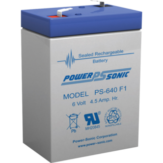 PowerSonic-6v-4.5AH-PS640-F1