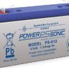 Loodaccu PowerSonic-PS612-6v-1,2Ah