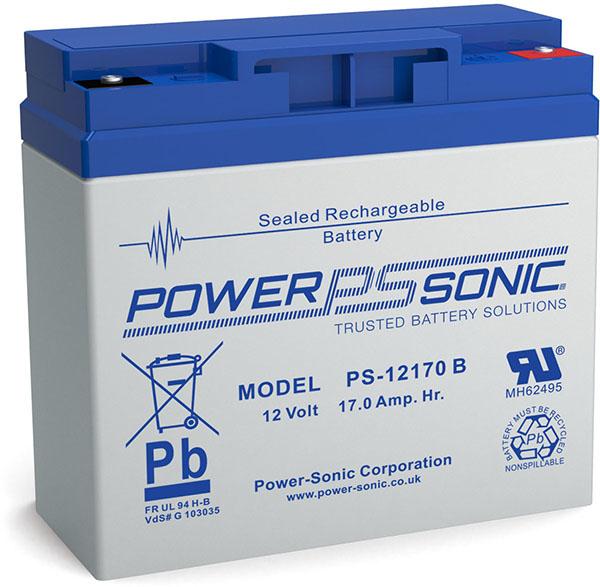 PowerSonic accu PS12170 B 12v/17Ah