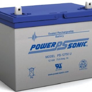 Power-Sonic Loodaccu, 12V/75Ah - PS-12750