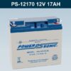 Power Sonic PS 12170 B, 12V 17Ah, loodaccu, € 59,90 - Afbeelding 2