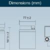 Power Sonic PS 12170 B, 12V 17Ah, loodaccu, € 59,90 - Afbeelding 4